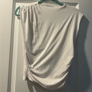 Abercrombie drape shell top- small